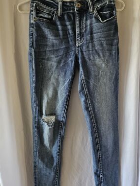 KanCan Light Blue and Dark Blue Denim Jeans Size 25